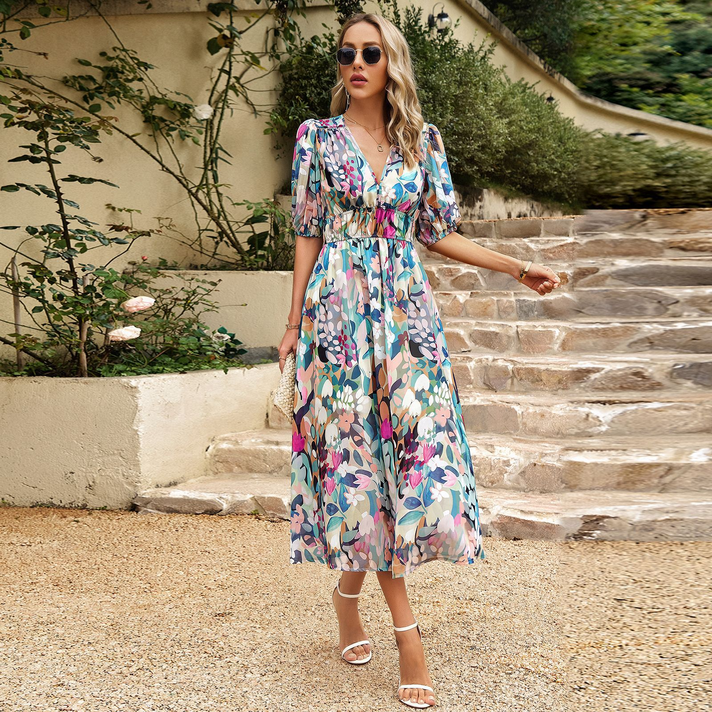 Elly | Robe charmosa com decote em V
