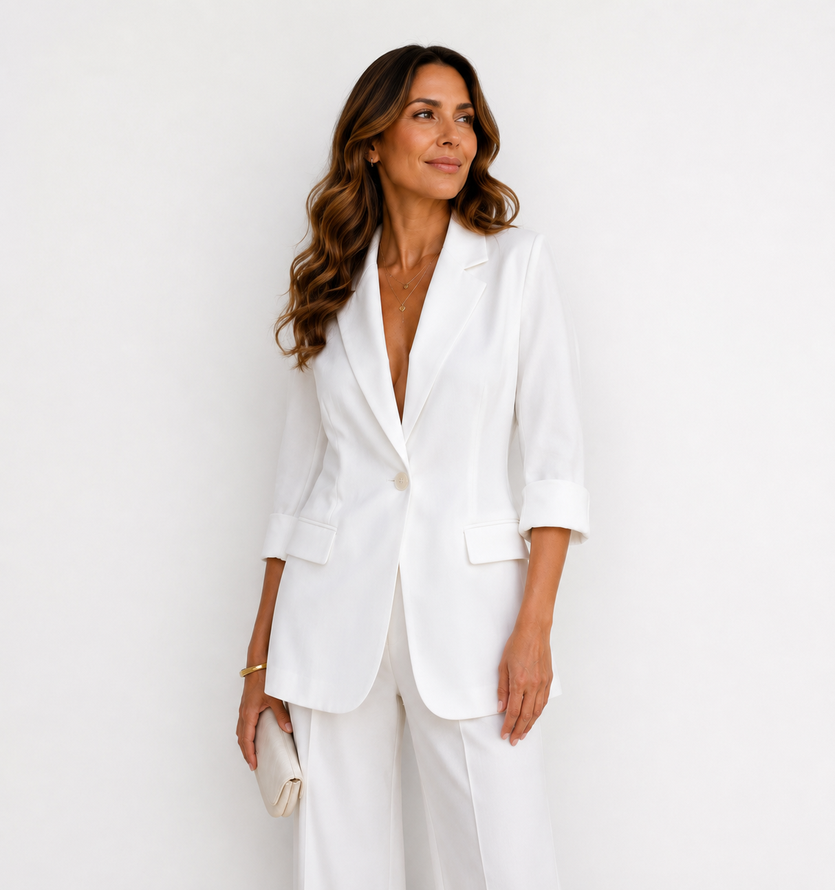 Blazer em linha moderna