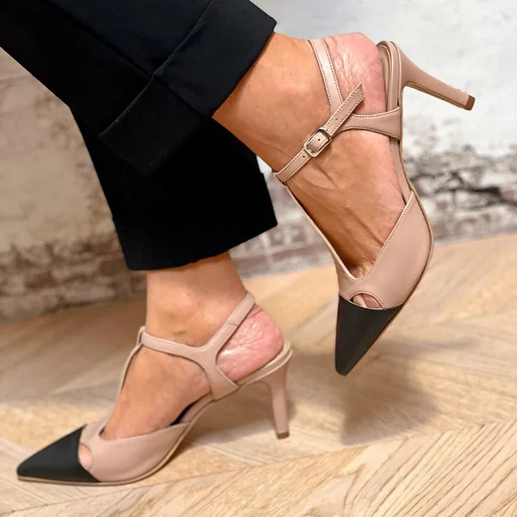 Evrardine - Sapatos bicolor