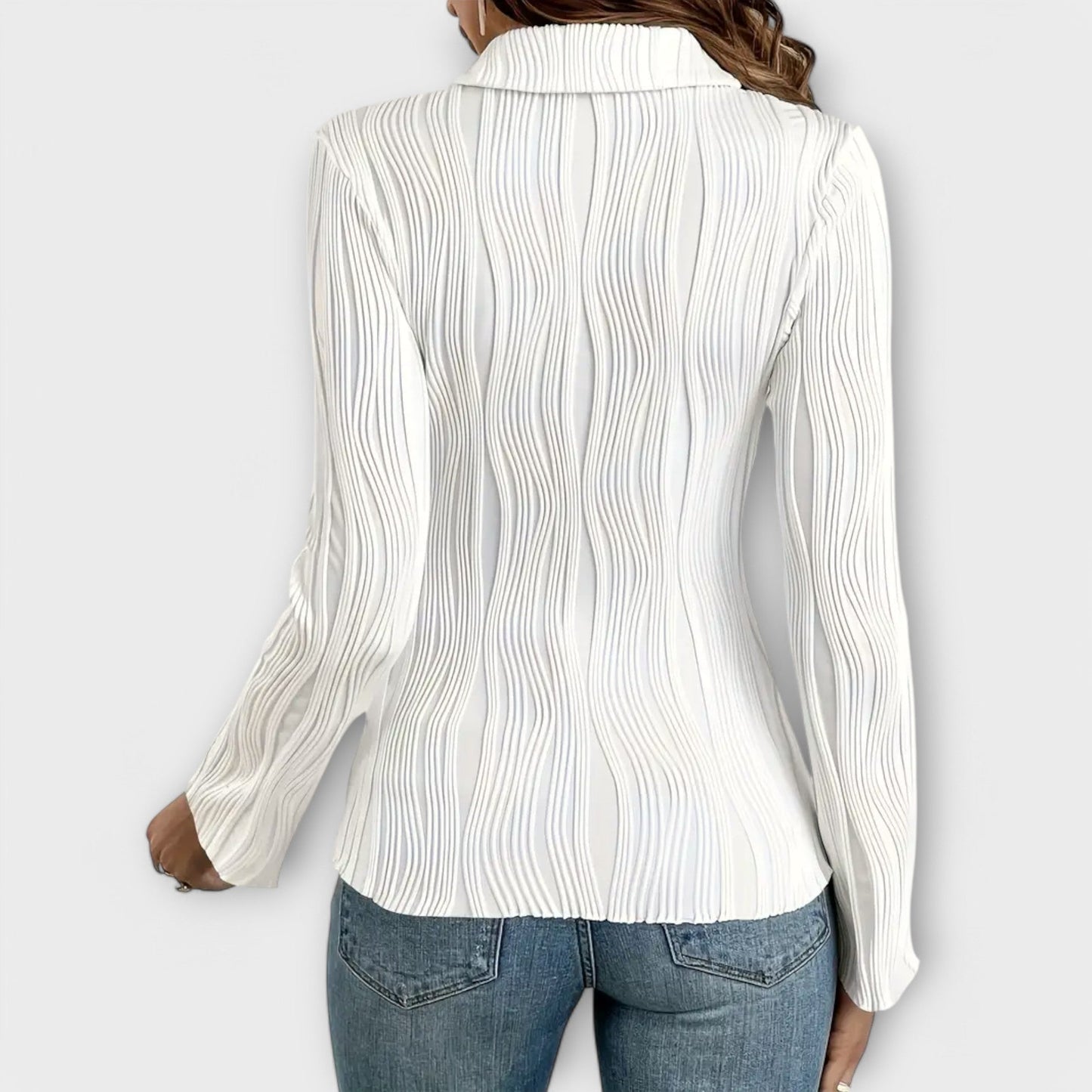 Natália - Blusa de manga comprida