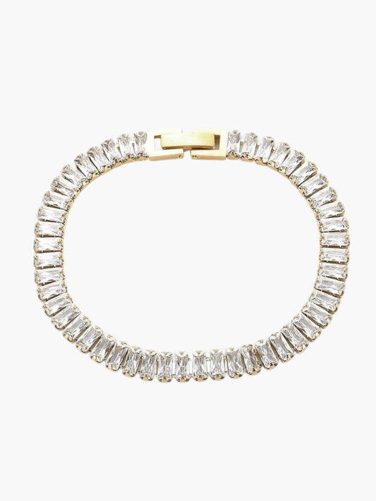 Pulseira de Rivière Baguette