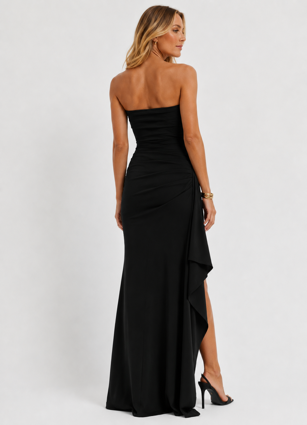 Vendela | Vestido longo sem alças