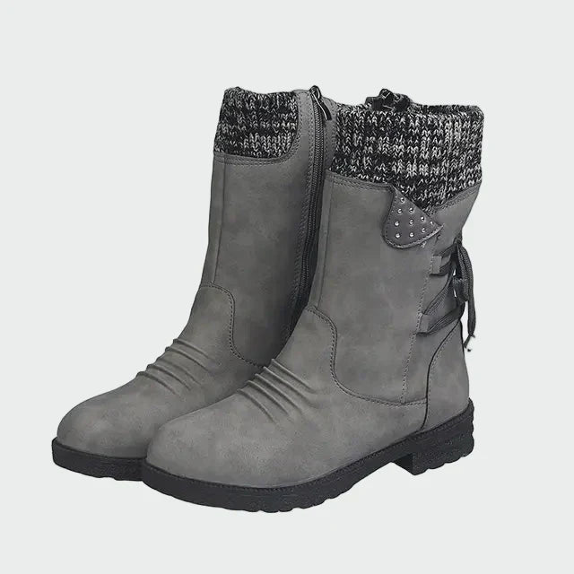 Botins de camurça elegantes
