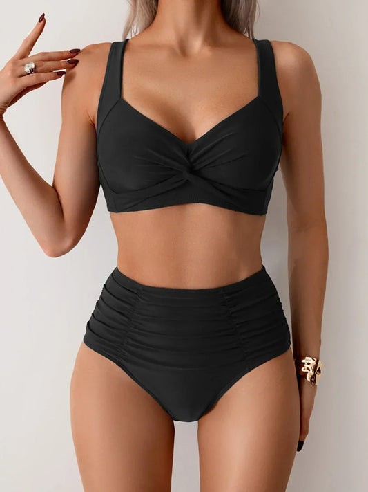 Laluna® | Conjunto de bikini de verão de cintura alta