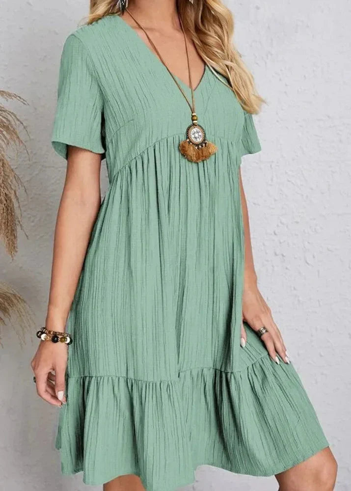 Enora - Vestido elegante que valoriza a barriga
