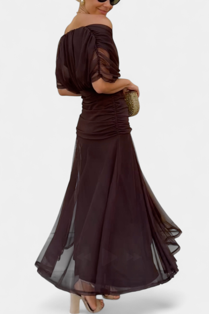 Alondra | Vestido Floral Longo com Decote em V