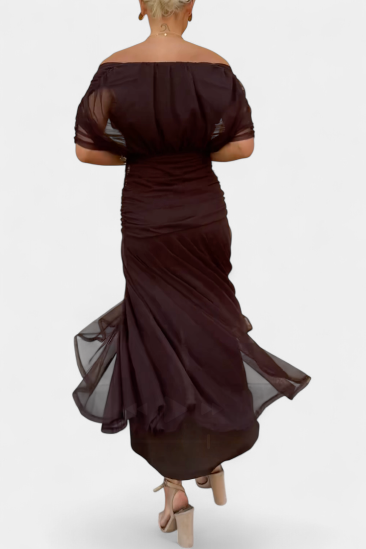 Alondra | Vestido Floral Longo com Decote em V