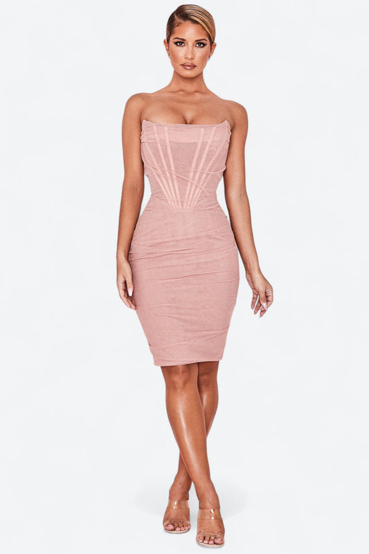 Leïla | Vestido bustier sculptante